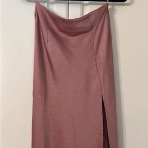 Vici Mauve Pencil Skirt